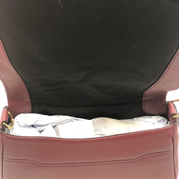 Marc Jacobs Empire City Messenger Bag Dark Red - Picture 7 of 9